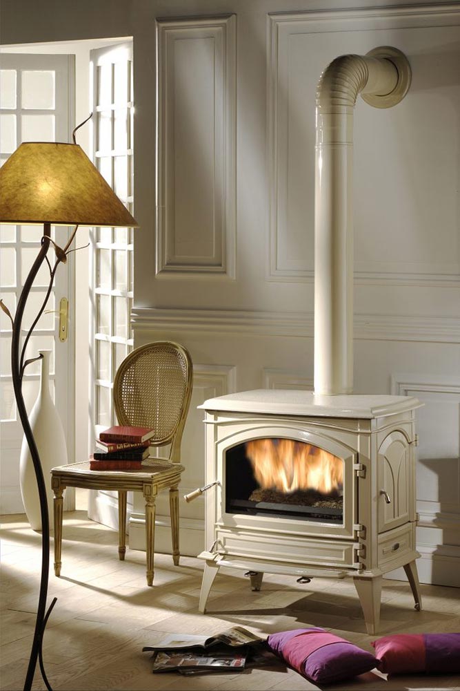 Poêle à bois traditionnel