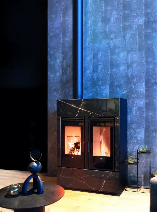 Poêle mixte KLOVER, c’est Noel avant l’heure chez Ambiance et Flamme